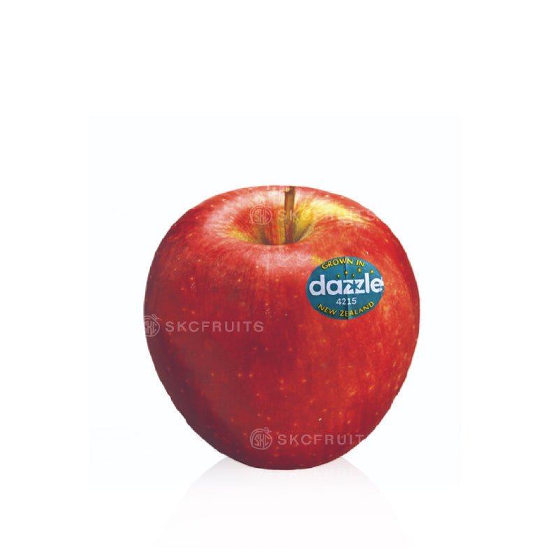 New Zealand Dazzle apples with bright red skin and juicy white flesh
