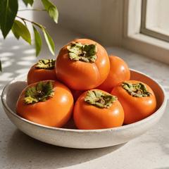 Imported persimmon fruit suitable for fresh snacking and fruit platters