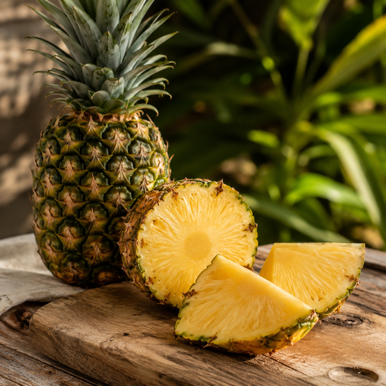 pineapple nutrition info for fresh Malaysian pineapple