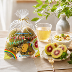 Fukuoka Kiwi Rainbow Red pack with JAふくおか八女 branding