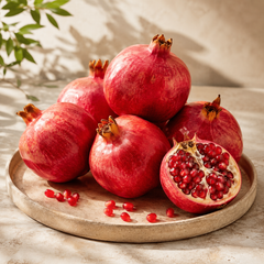 Pomegranate fruit for fresh eating and homemade juice