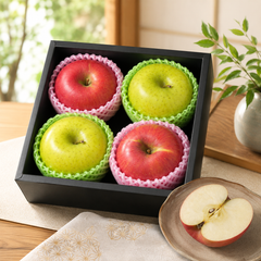 Premium Japan apple gift box available at SKC Fruits Singapore