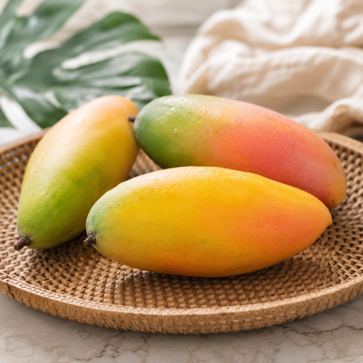 Rainbow Mango Thailand fruit for fresh eating and desserts