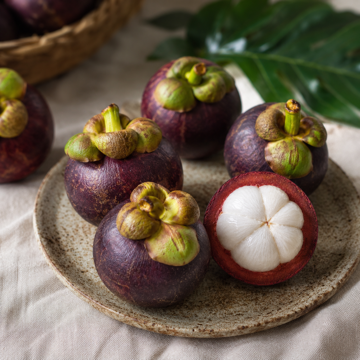 Rare Japanese Garcinia fruit for limited seasonal fruit tasting