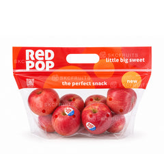 Red Pop Apples from Italy sold in Singapore by SKC Fruits
