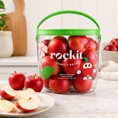 Rocket apple bucket in Singapore for kids lunch boxes and sharing
