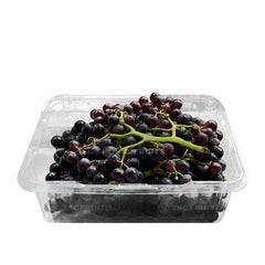 Seedless Champagne Grapes with tiny dark grape clusters
