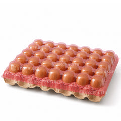 Fresh Malaysian eggs packed in one tray of 30 eggs for Singapore delivery