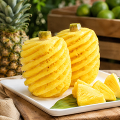 Skinless mini pineapple suitable for pineapple chunks and fruit platters