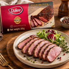 Smoked duck breast 200g with savoury smoky seasoning