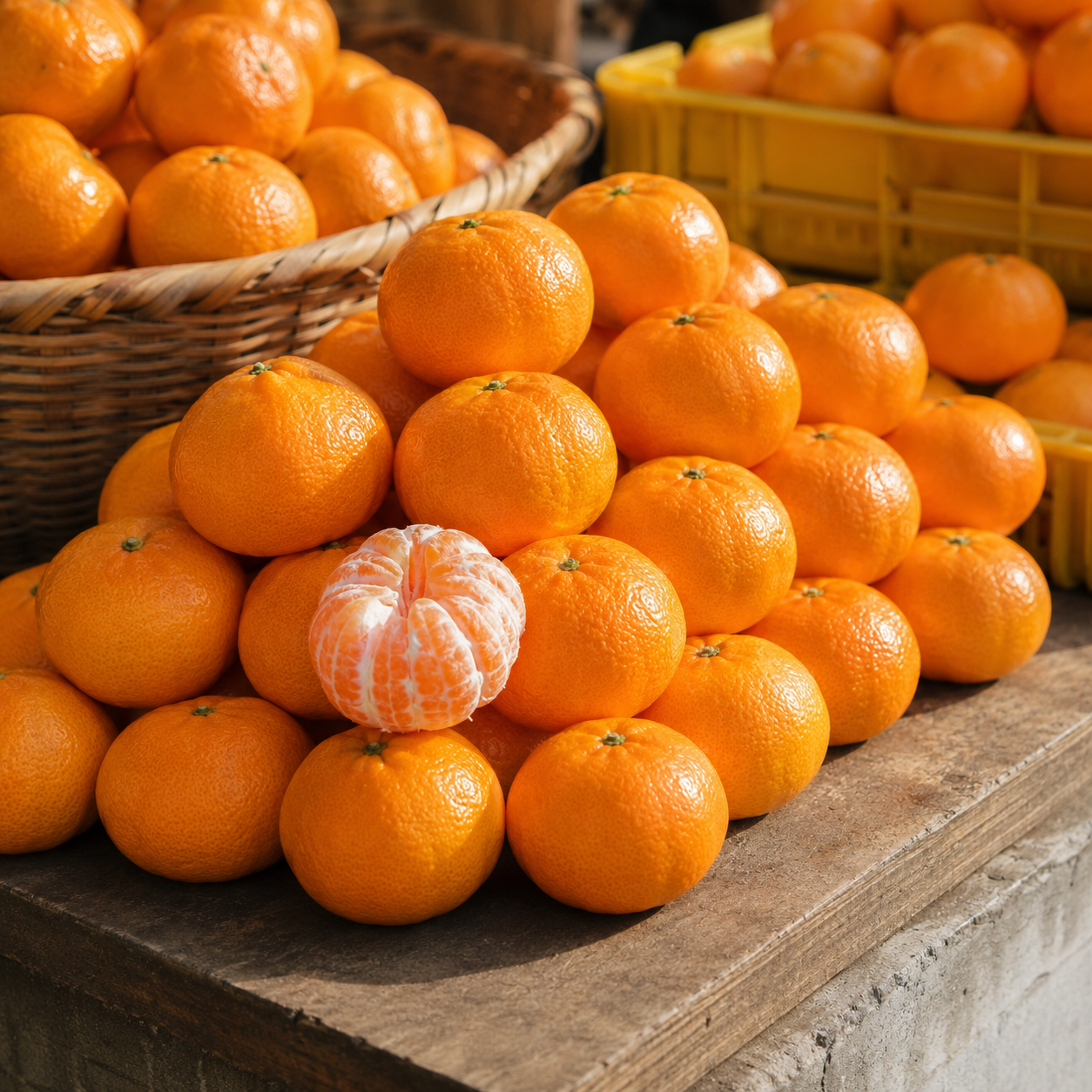 South Africa Mini Mandarin Orange current batch with juicy segments