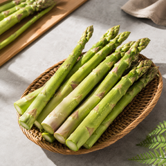 Stir fry asparagus with thick green spears for Chinese-style recipes