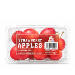Strawberry apple in Singapore sweet tart crisp fruit