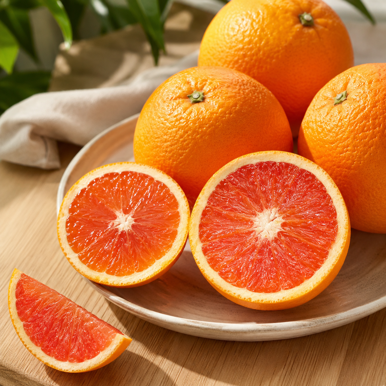Sunkist Cara Cara Orange with sweet pink flesh in Singapore
Sunkist Cara Cara Orange also known as The Pink Orange
Sunkist Cara Cara navel orange sliced to show pink-orange flesh
Sunkist pink orange with juicy low-acid citrus flesh