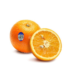 Sunkist Navel Orange with bright peel and sweet juicy flesh