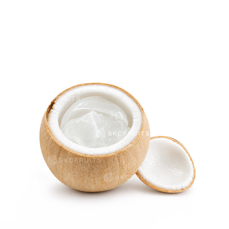 TAHO Jelly Coconut in coconut husk with 300g packaging
