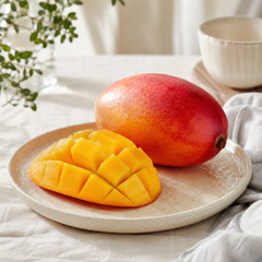 taiwan mango in Singapore with sweet fragrant flesh