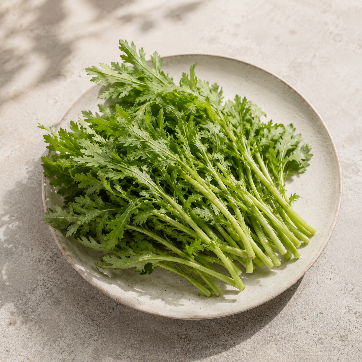 Tung Oh leafy vegetable for sukiyaki shabu-shabu mookata and stir-fries