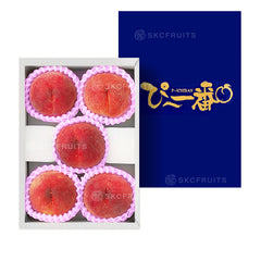 Yamanashi P-Ichiban Shingen Rank Japanese peach gift box