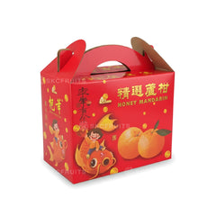 Yong Chun Lukan Orange 永春芦柑 18pcs festive gift box with handle-style presentation
