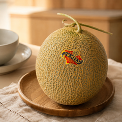 Yubari Melon Singapore luxury fruit with soft juicy orange flesh