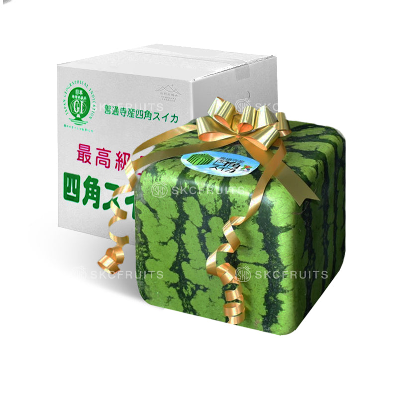 Zentsuji Shikaku Suika Japanese Square Watermelon from Japan