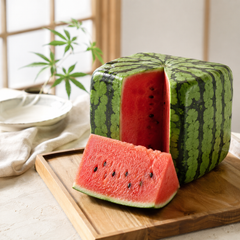 Zentsujisan Shikakusuika luxury Japanese watermelon with gift packaging