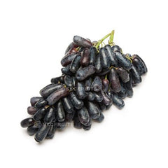 Black sapphire-style long grapes for fresh snacking