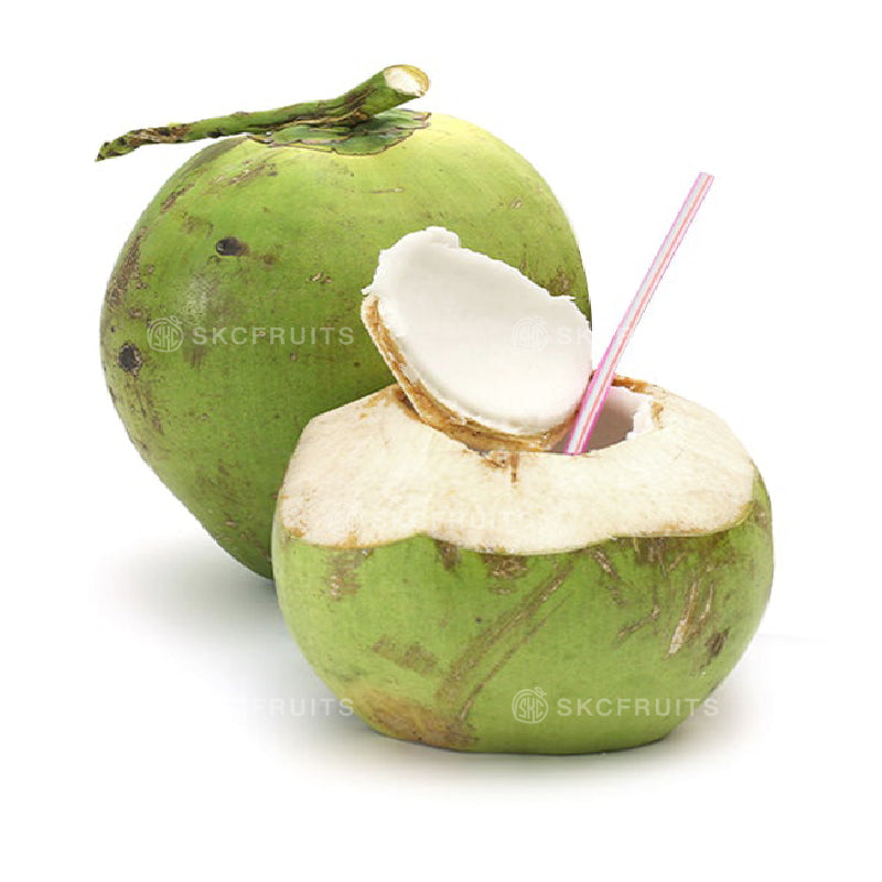Coconut water in green coconut with natural husk
tender-coconut-fresh-green-coconut
Tender coconut and fresh green coconut for drinking

