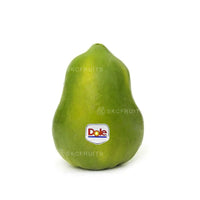 Dole Papaya with green to yellow skin and tropical fruit appearance