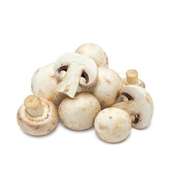 Holland White Button Mushrooms with firm white caps