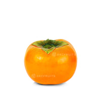 Imported Fuyu Persimmons with firm orange flesh and sweet crisp bite