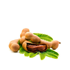Imported Sweet Tamarind with brown pods and sticky pulp