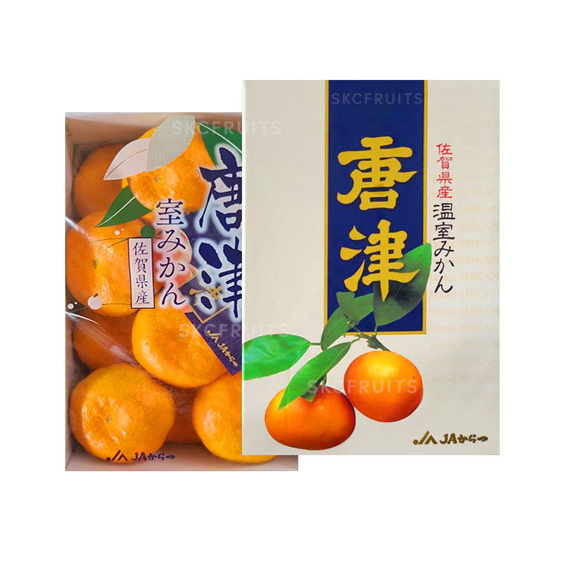 Japanese Karatsu Greenhouse Mikan Box from Saga Japan