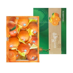Jeju Orange Cheon Hye Hyang Jeju Tangerines in premium Korean citrus packaging

