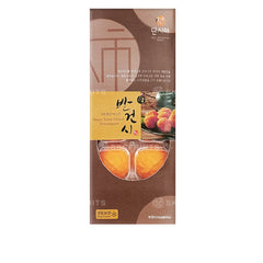 Korean half dried persimmon with soft moist jelly-like texture