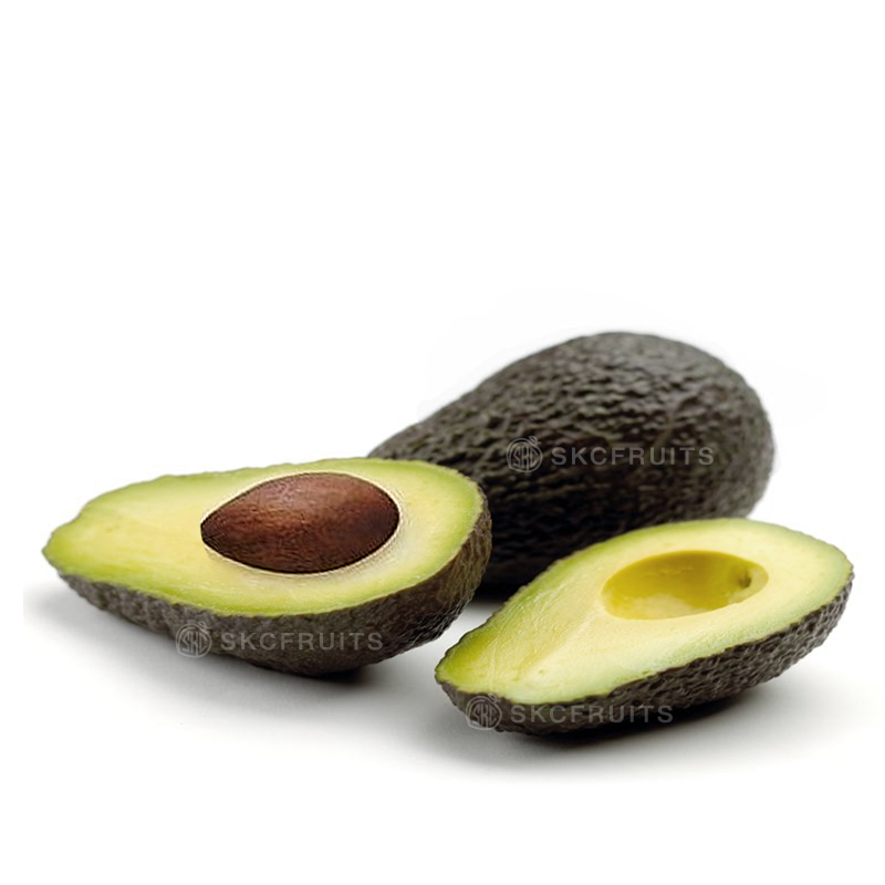 Fresh long neck avocado with smooth flesh
