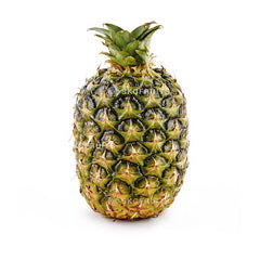 Whole Malaysia Josephine pineapple with green-gold skin