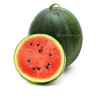 Malaysia Red Watermelon with green rind and heavy juicy fruit