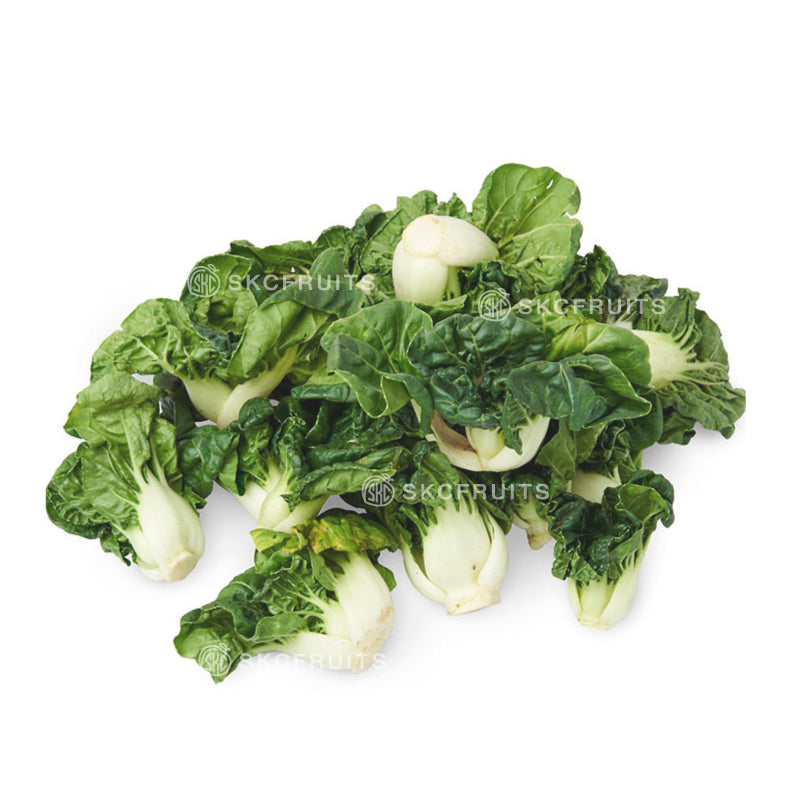 Nai Bai Cai also known as milk cabbage and Chinese bok choy