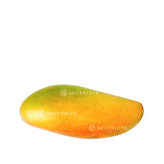 Rainbow Mango from Thailand with colourful green yellow and red skin
