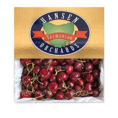 Tasmanian cherries Singapore gold foil packaging box
