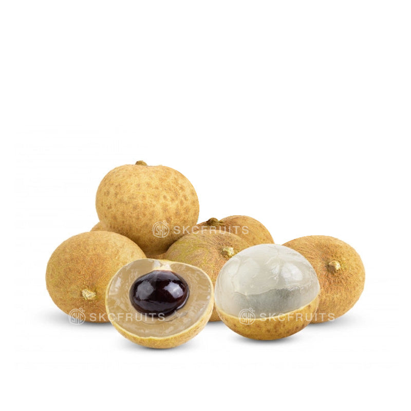 Thai Longan 1kg prepacked punnet without stems