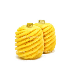 Thailand mini pineapple sold in skinless ready-to-serve format

