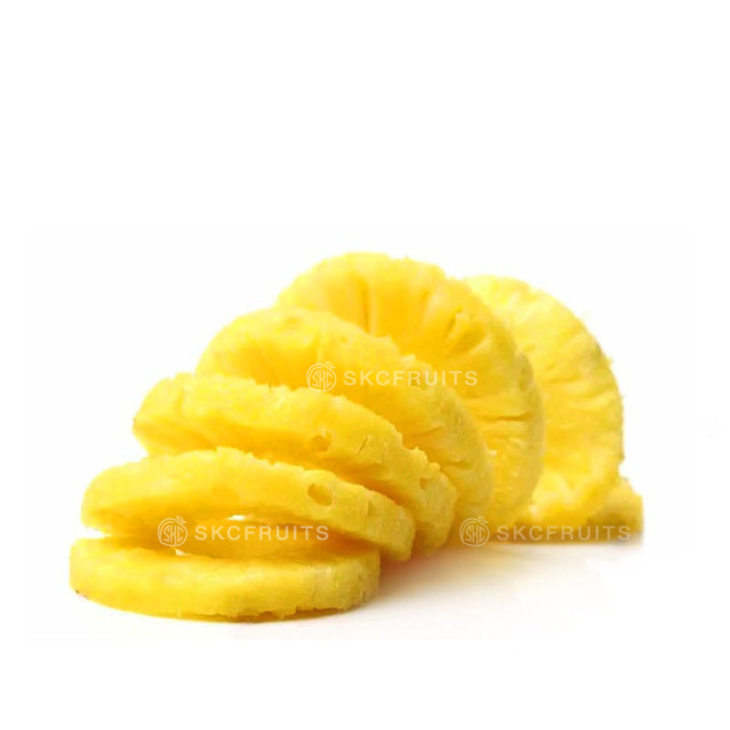 Sliced Thailand mini pineapple for fresh snacking
