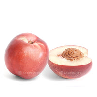 White Nectarines with smooth glossy skin and sweet floral aroma
