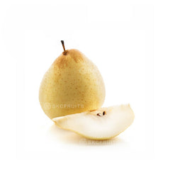 Yali pear with pale yellow skin and crisp white juicy flesh
